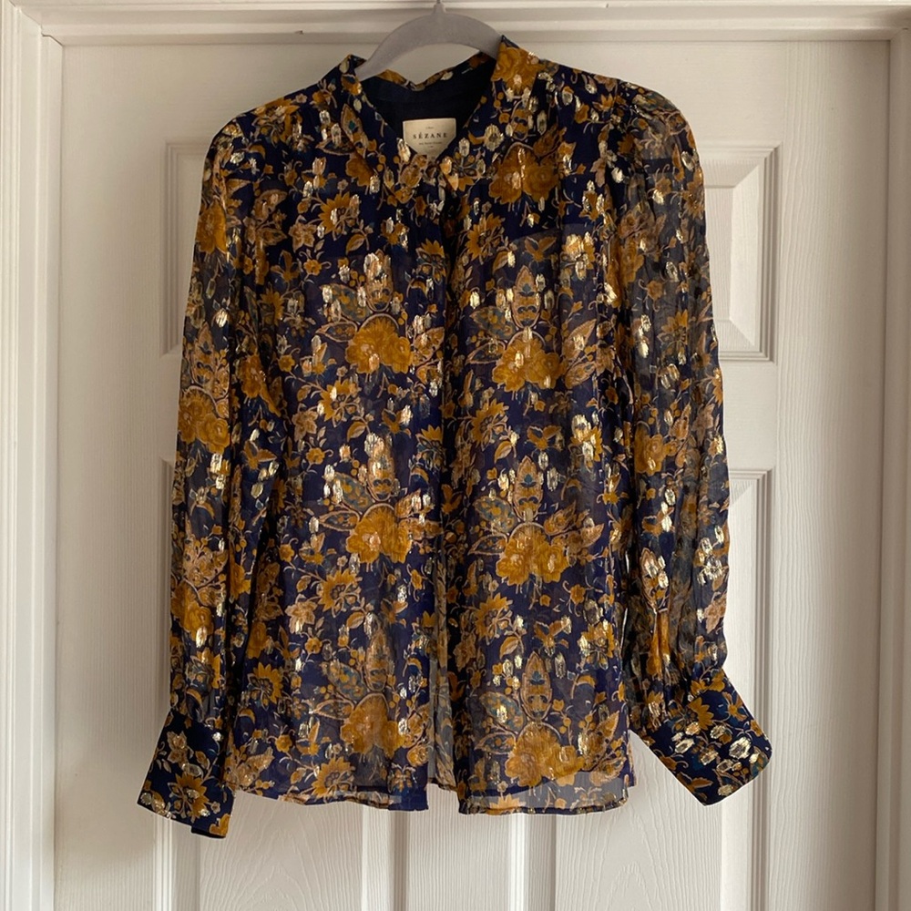 Sezane Tianna blouse - size 38